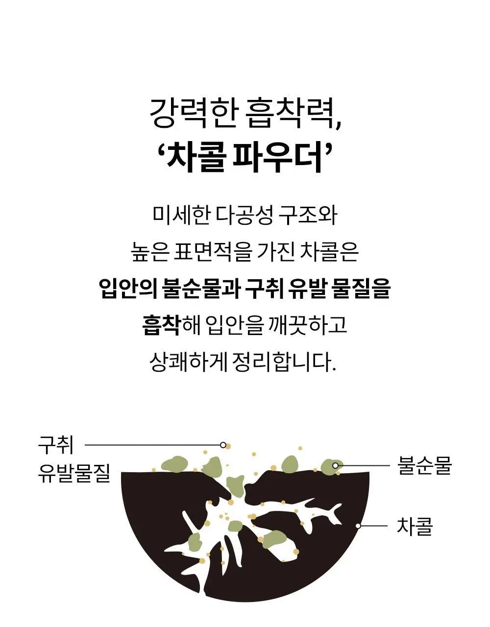 [고불소] 언파 차차 프로 시린이 케어 차콜치약 100g 상세페이지 23